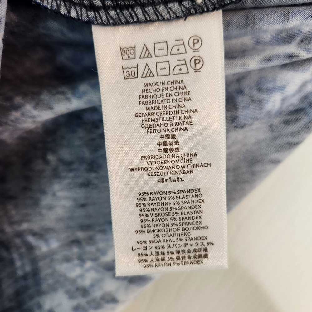 Michael Michael Kors Animal Python Azure Print Ma… - image 6